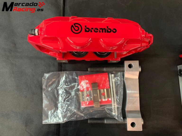 Kit frenos Brembo pastillas + discos eje delantero