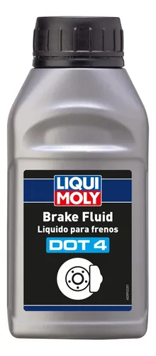 Líquido de frenos DOT 4 + purgado del sistema